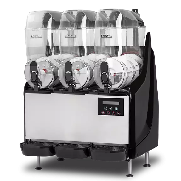 Machine à Granité Nina - Comptoir 30L - 900W - Blanc/Beige - Quasi Neuf