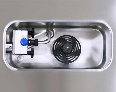 Système à pompe d'une machine à glaces italienne